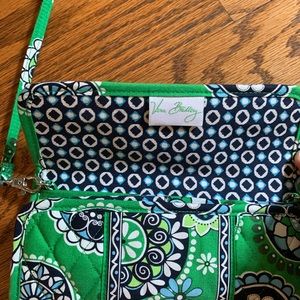 Vera Bradley trifold wallet crossbody